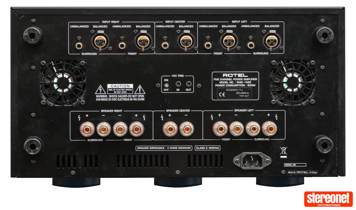 Rotel RMB 1585 5-Channel Power 