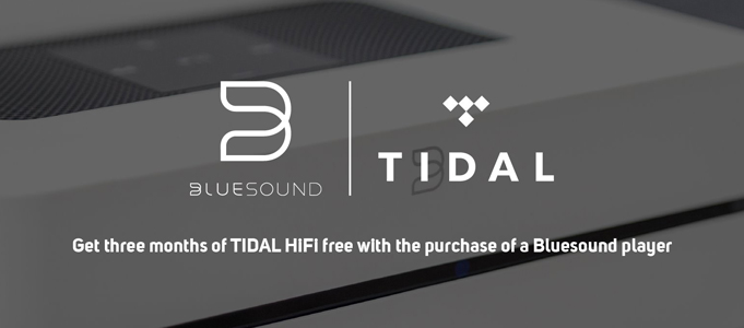Get TIDAL Free for 3 Months with Bluesound