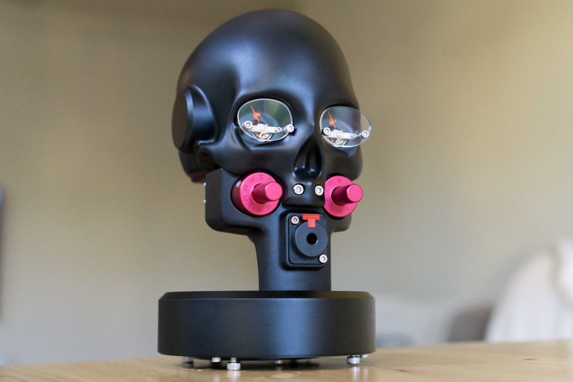 This Skull Shaped Amp Is The Perfect Place To Store Your Headphones Trusted Reviews