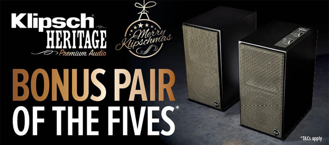 Klipsch Trade-in and Bonus The Fives Promotion