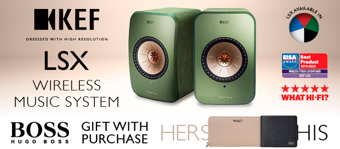 BE A BOSS WITH KEF’S LSX SPEAKERS PROMOTION