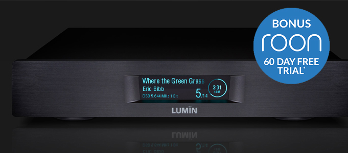 Get 60-days Free Roon with Lumin D2 Streamer