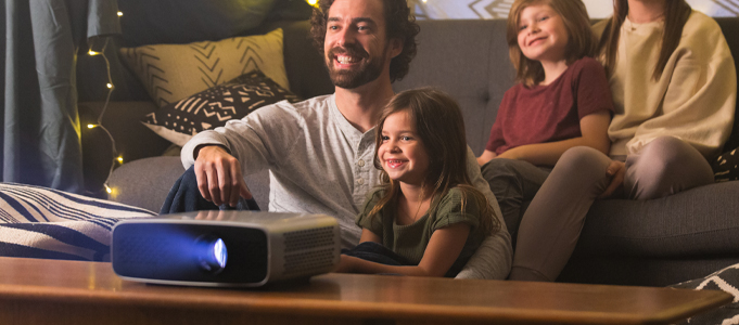 Home Entertainment Made Easy with Philips Smart Projectors