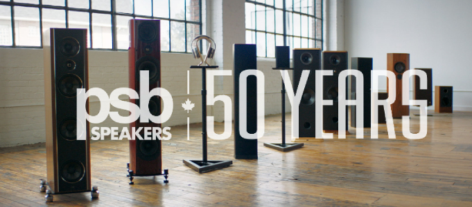 PSB Speakers Celebrates 50 Years of Delivering High-Value Hi-Fi Sound