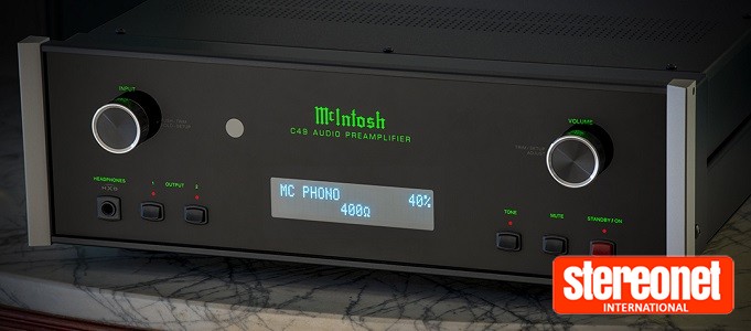 MCINTOSH C49 PREAMP BOASTS FUTURE-PROOF DAC AND IMPRESSIVE CONNECTIVITY