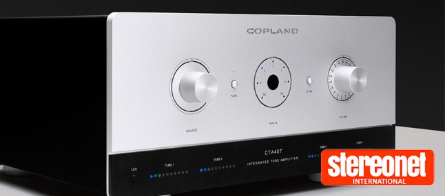 Copland Audio Releases CTA407 Integrated Valve Amplifier