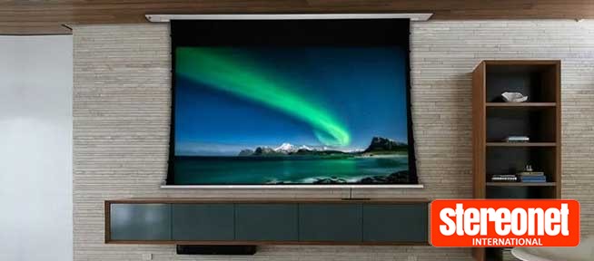 Encore Screens Releases Cinemotion Motorised Projection Screen Range