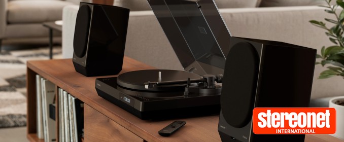 Philips Fidelio FA3 Active Speakers & FT1 Turntable/CD Player Compact Combination
