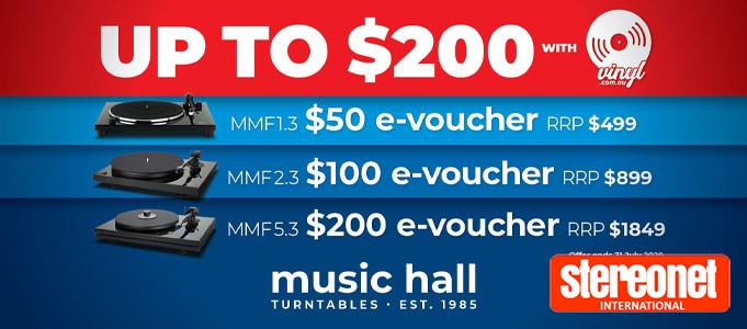 Up to $200 of Free Vinyl, with Music Hall Turntables