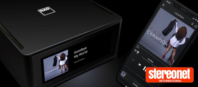 NAD ANNOUNCES M10 MASTERS BLUOS STREAMING AMPLIFIER