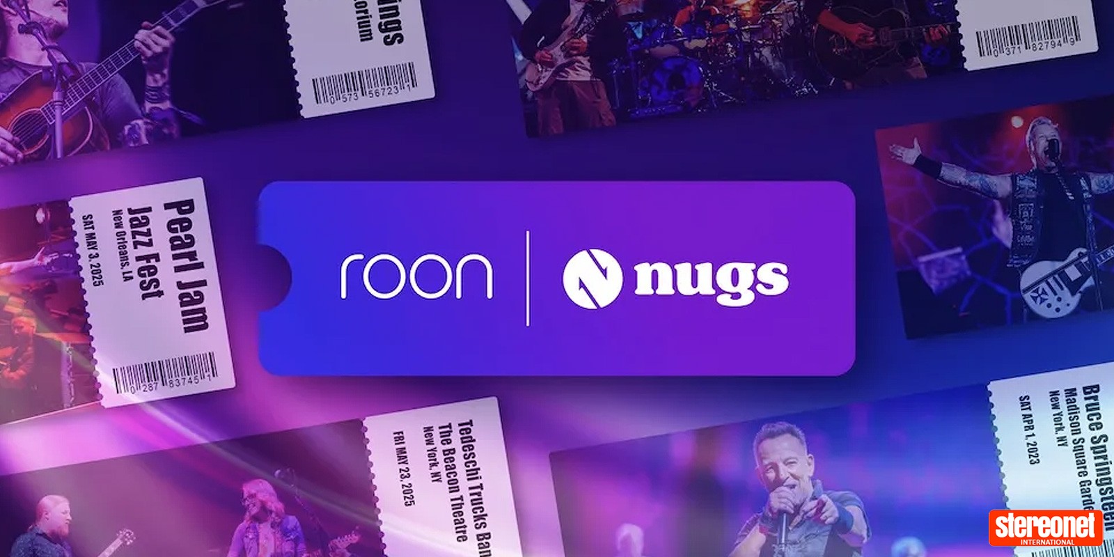 Roon Integrates nugs’ 30,000-Show Live Concert Archive