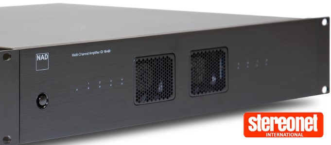 NAD CI 16-60 DSP 16-Channel Rack-Mounted Amp Launched