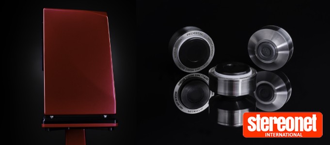 Wilson Audio Pedestal Isolation Puck and TuneTot Stand