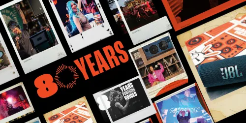 JBL Marks 80 Years with Global Anniversary Programme