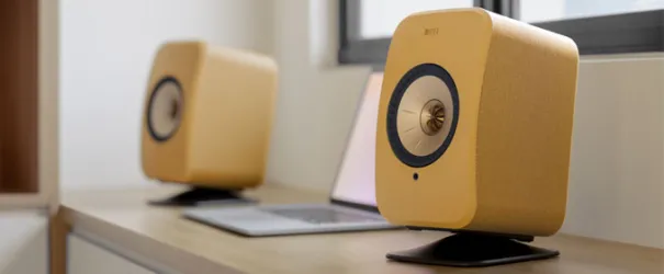 KEF Reimagines LSX II with Updated Finishes and Fabric-Wrapped Design
