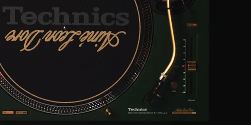Technics Drops Mulberry-Green SL-1200 Aimé Leon Dore Edition