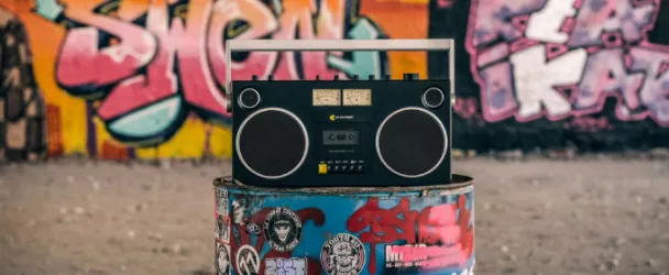 Party Like It’s 1989 - We Are Rewind Curtis GB-001 Boombox