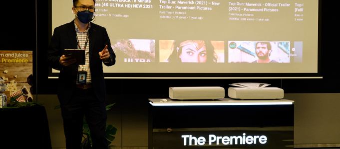 Samsung Launches 2021 TV Range and The Premiere in Singapore