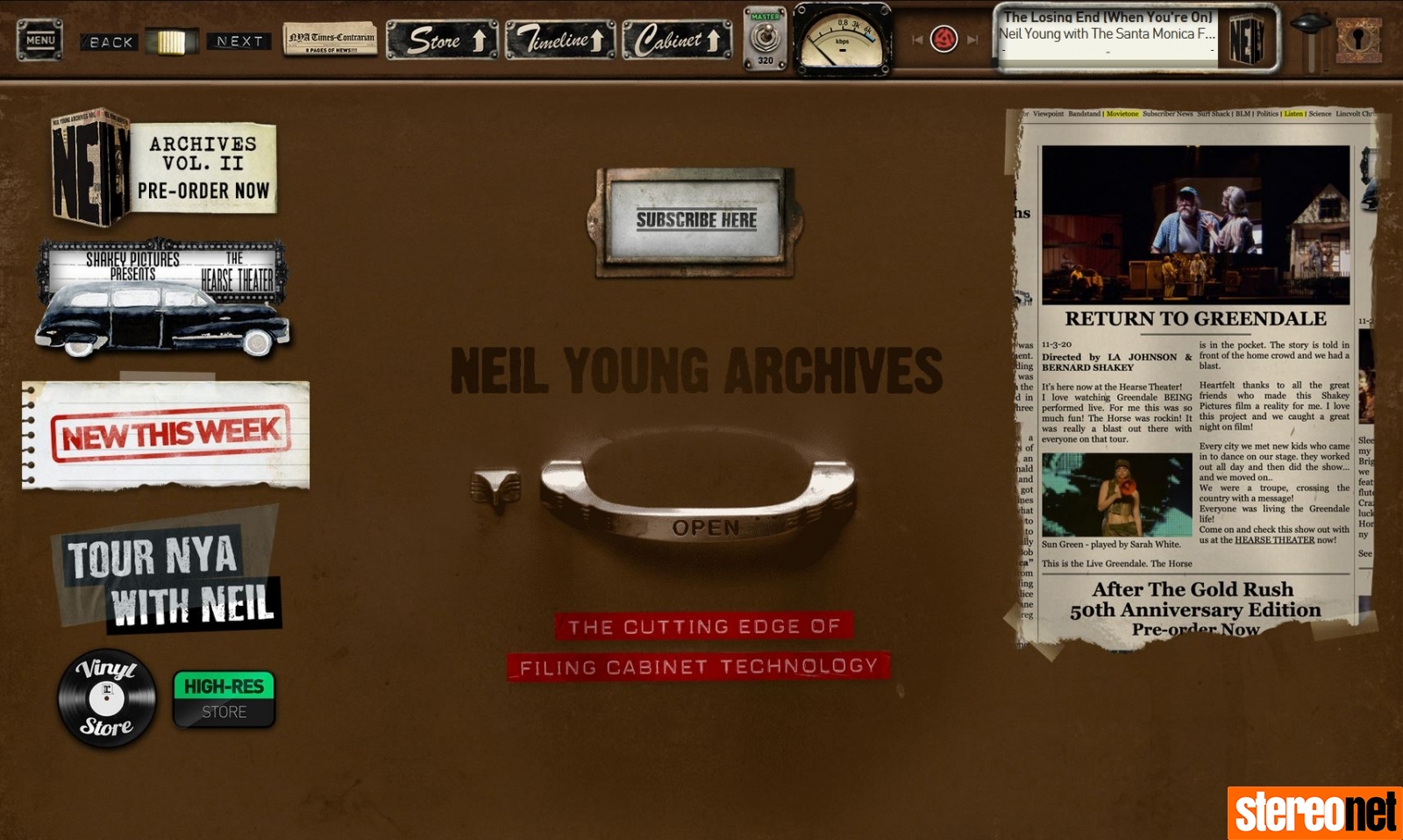 neil young archives bluos