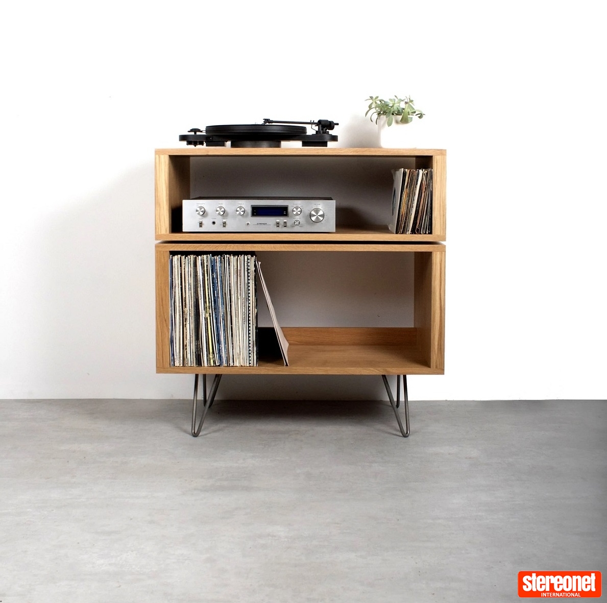 Urban Editions vinyl storage and hi-fi furniture