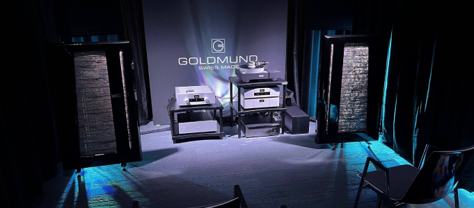 Experience Clarisys Audio Ribbon Speakers Powered by Goldmund
