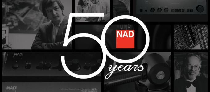 NAD Celebrates 50 Years of Truth With Retro Amps