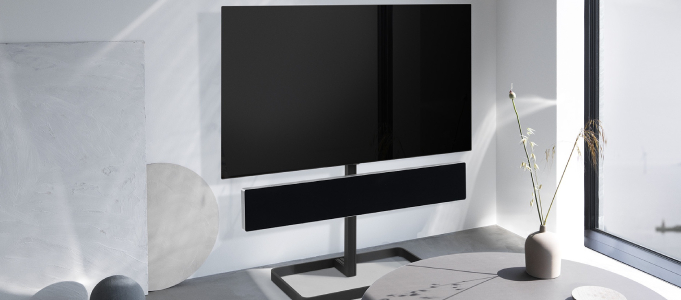 Bang & Olufsen Beosound Stage, Stand Bundle with LG OLED TV